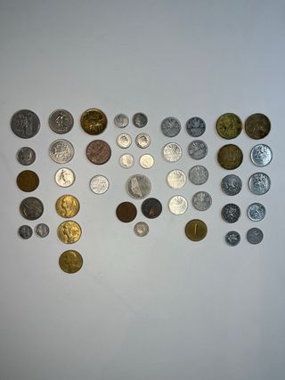 Lote monedas europeas