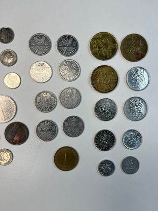 Lote monedas europeas