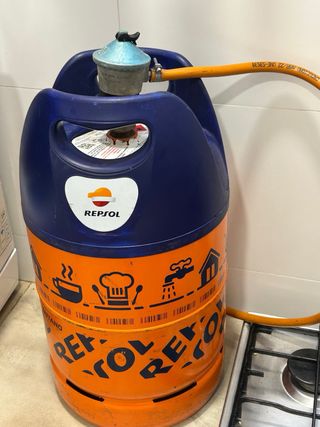 Calentador gas butano placa gas bombona