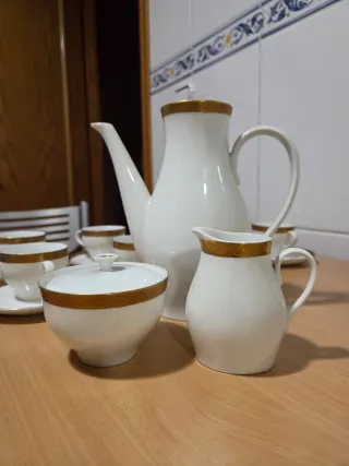 Juego de café porcelana Bidasoa