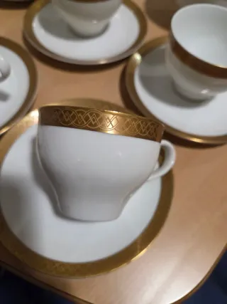 Juego de café porcelana Bidasoa