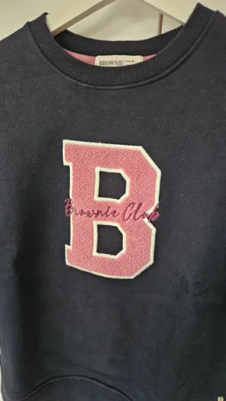 Jersey Brownie Talla XS Negro