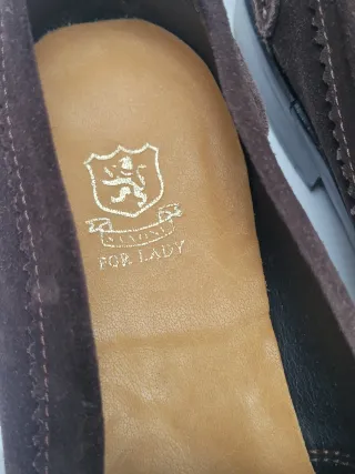 Mocassino in camoscio donna