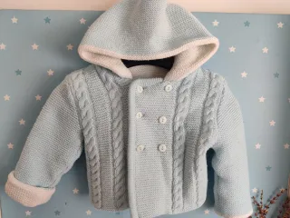 Conjunto Abrigo y pantalón bebé (similar a Lana)