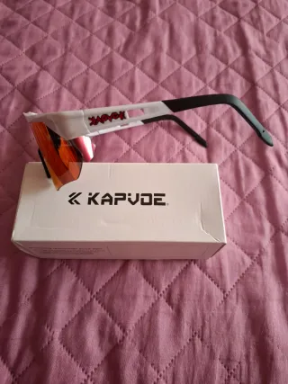 Óculos de Ciclismo KAPVOE Vermelho