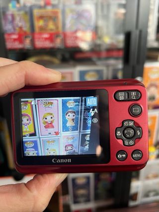 Cámara Digital Canon PowerShot A800 Roja