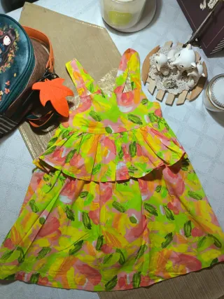 Vestito floreale Mayoral e Giacca 4 anni bambina