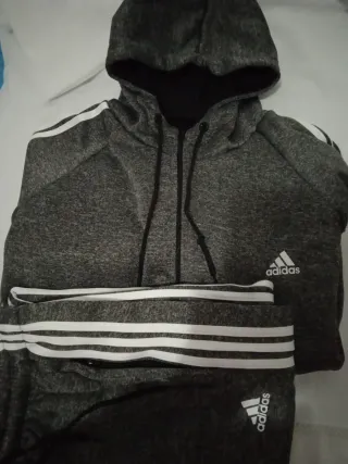 Chándal Adidas Gris
