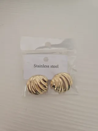 Orecchini Stainless Steel dorati