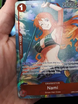 Carta One Piece Nami OP01-016