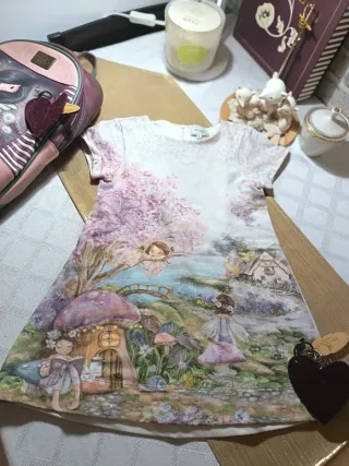 Abito Mayoral 6 anni fantasia fata