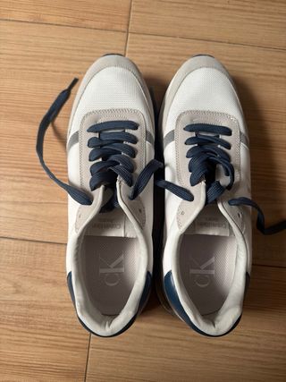 Zapatillas Calvin Klein Blancas y Azules