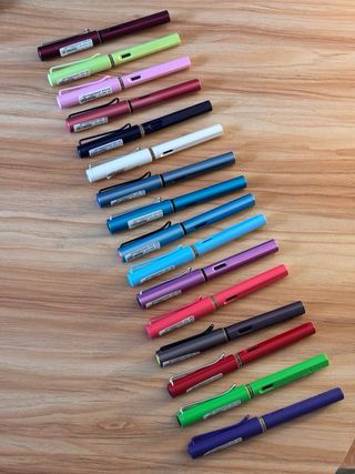 Confezione da 16 penne stilografiche Lamy nuove