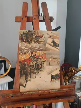 Cartel taurino antiguo