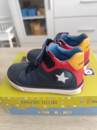 Botines Pablosky niño azul talla 23