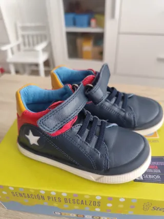 Botines Pablosky niño azul talla 23