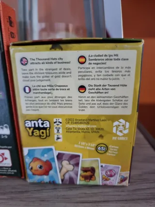 Juegos de mesa Matrioska y Anta Yagi