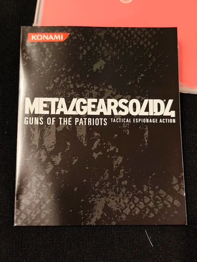 Metal Gear Solid 4 Edición Cartón. PlayStation 3.