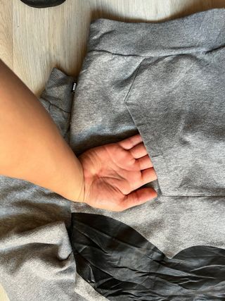 Sudadera Puma Gris Logo Felino Y2K Vintage