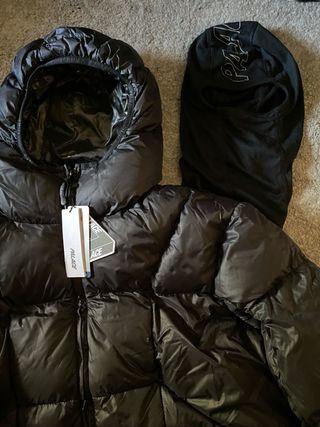 Abrigo Palace Negro con Balaclava