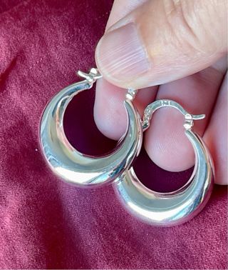 Pendientes Aro Plata 925