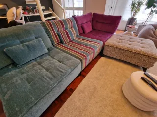 Sofá Fama Living 4 plazas chaise longue