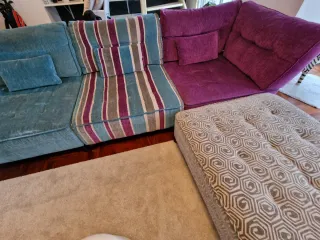 Sofá Fama Living 4 plazas chaise longue