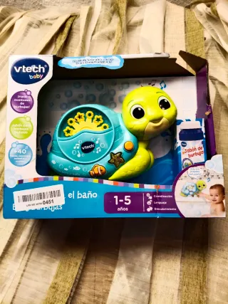 VTech Tortuga Burbujas Baño Bebé