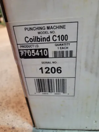 Encuadernadora Coilbind C100