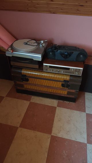 Baúl vintage decorativo