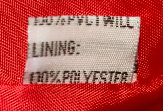 Chaqueta biker roja mujer Talla XL