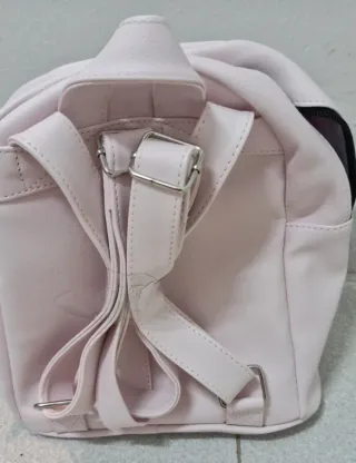 Mochila Minnie Bebe Lentejuelas Rosa