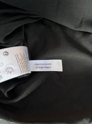 T-shirt Lacoste Preta Tamanho S de mulher