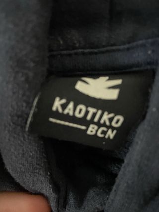 Sudadera Kaotiko Negra