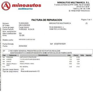 Mercedes GLE 350D 320 CV 4MATIC 9G-TRONIC AMG LINE