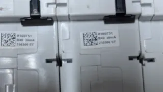 Lotto 4 interruttori magnetotermici ABB