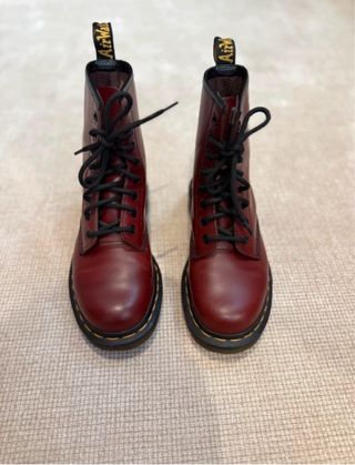 Dr. Martens 1460 Piel Smooth Rojo Cereza