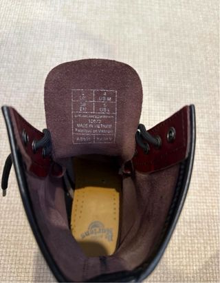 Dr. Martens 1460 Piel Smooth Rojo Cereza