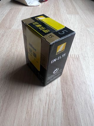 Batteria Nikon EN-EL15 originali sigillate