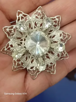 Spilla vintage filigrana anni '70