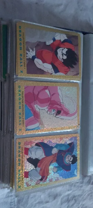 7.Cartas Dragon Ball Z Edición Oro