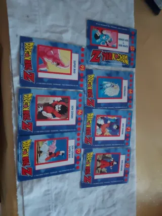 7.Cartas Dragon Ball Z Edición Oro