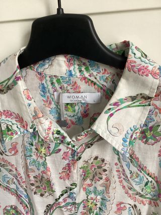 Camisa Woman El Corte Inglés multicolor talla L