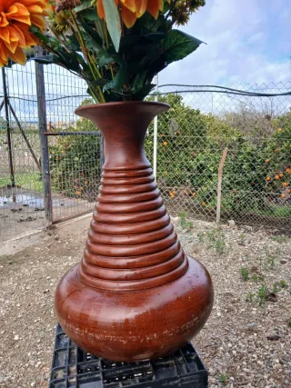 Jarrón Cerámica Artesanal Grande 60x40