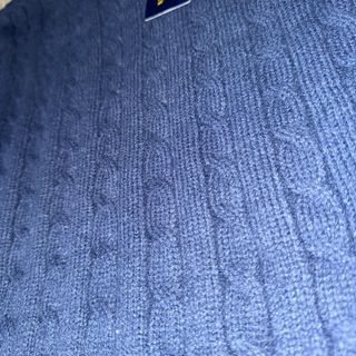 Jersey Polo Ralph Lauren Azul Cable Knit