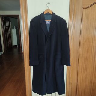 Abrigo Burberry Cashmere Hombre azul marino