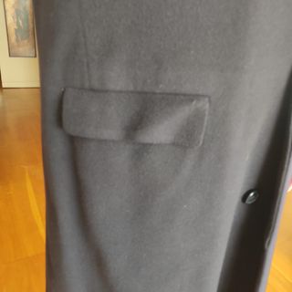 Abrigo Burberry Cashmere Hombre azul marino