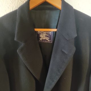 Abrigo Burberry Cashmere Hombre azul marino