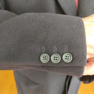 Abrigo Burberry Cashmere Hombre azul marino