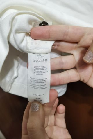 Camiseta Saint James Algodón Cuello Polo Talla M